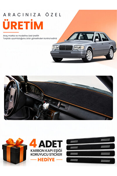 e-biz Mercedes W124 (1984-1995) Compatible Dashboard Protection Cover Auto Co...