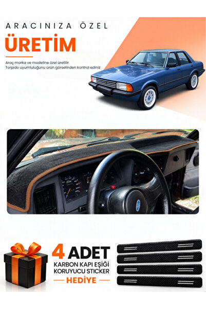 e-biz Ford Taunus (1985-1994) Compatible Dashboard Protection Cover Auto Cove...