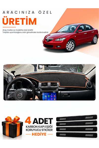e-biz Mazda 3 (2003-2009) Compatible Dashboard Protection Cover Auto Cover - ...