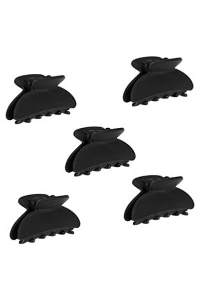 OEM Clame Par Negre Mate Semiluna pentru Femei 5cm - 5buc