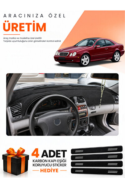 e-biz غطاء حماية توربيدو متوافق مع مرسيدس W208-C208 CLK (1997-2002) - أسود - ...