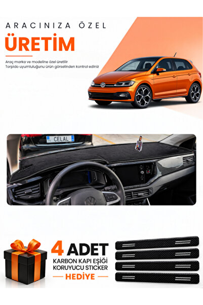 e-biz Volkswagen Polo (2022-2025) Compatible Dashboard Protection Cover Auto ...