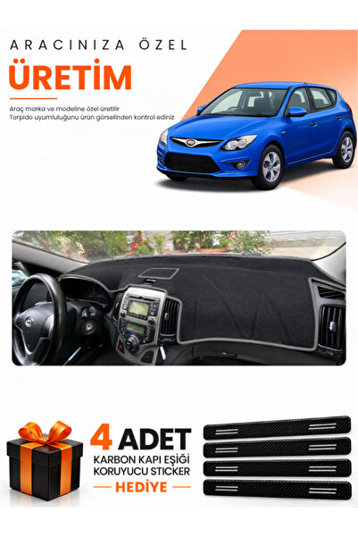 e-biz Hyundai̇ İ30 (2007-2012) Compatible Torpedo Protection Cover Auto Cover...