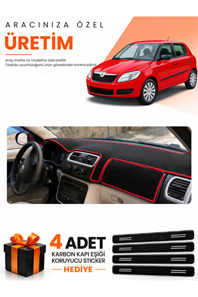 e-biz Skoda Fabia (2007-2014) Compatible Dashboard Protection Cover Auto Cove...