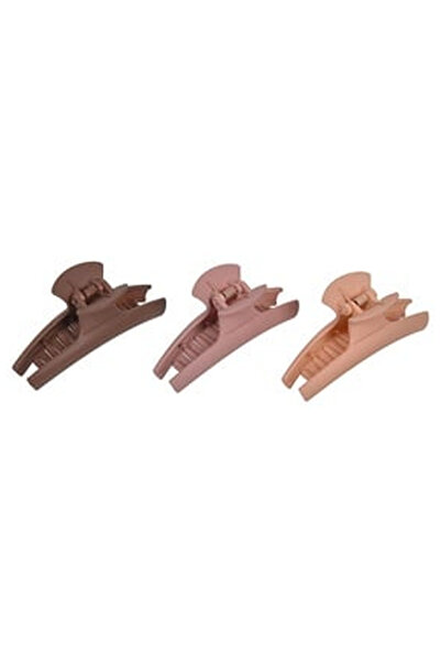 OEM Clame Par Maro Nude Maron Mate pentru Femei 9cm - 3buc