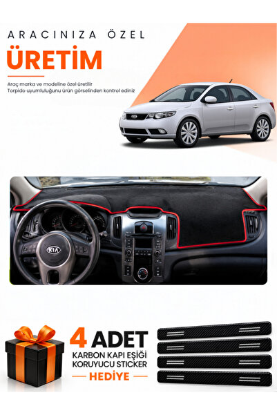 e-biz Kia Cerato (2008-2012) Compatible Dashboard Protection Cover Auto Cover...