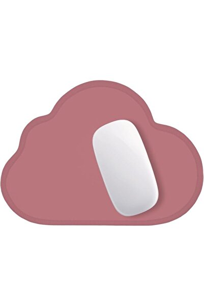 GENERAL Hsurbtra Mouse Pad, Premium Texture Small Round 8.5 x Inch White Stit...