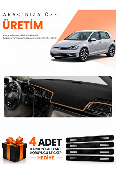 e-biz Volkswagen Golf 7 (2012-2020) Compatible Dashboard Protection Cover Aut...