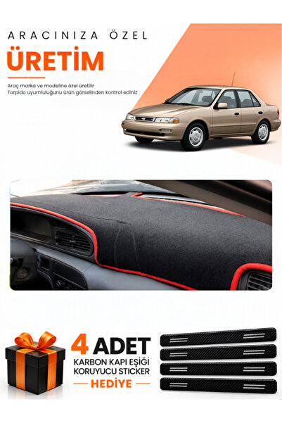 e-biz Kia Sephia (1995-1998) Compatible Torpedo Protection Cover Auto Cover -...