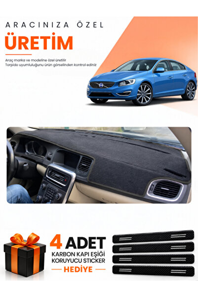e-biz Volvo S60 (2011-2017) Compatible Dashboard Protection Cover Auto Cover ...