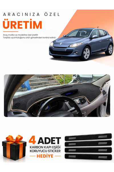 e-biz Renault Megane 3 Small Screen (2008-2015) Compatible Dashboard Protecti...