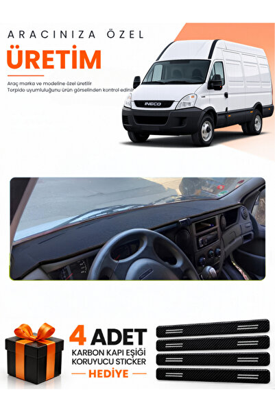 e-biz غطاء حماية التوربيدو المتوافق مع IVECO DAILY (2011-2014) - أسود - IV001