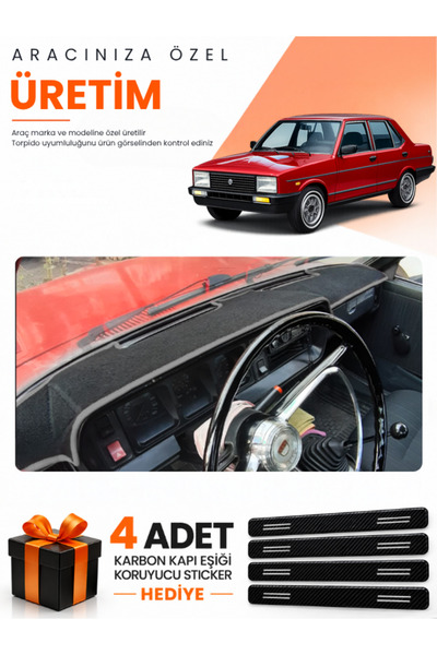 e-biz Tofaş Murat 131 (1977-1988) Compatible Torpedo Protection Cover Auto Co...
