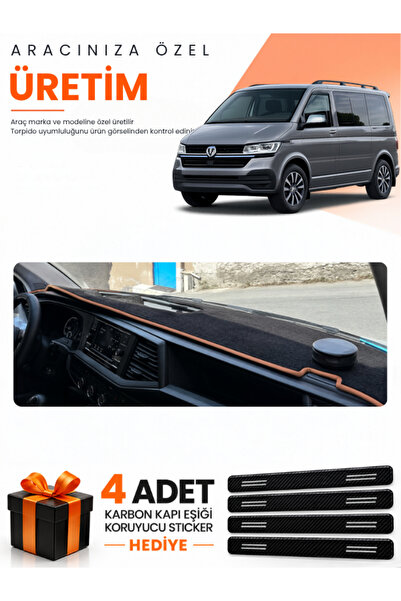 e-biz Volkswagen Transporter T7 (2021-2024) Compatible Dashboard Protection C...