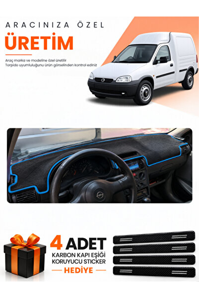 e-biz Opel Combo B (1992-2000) Compatible Dashboard Protection Cover Auto Cov...