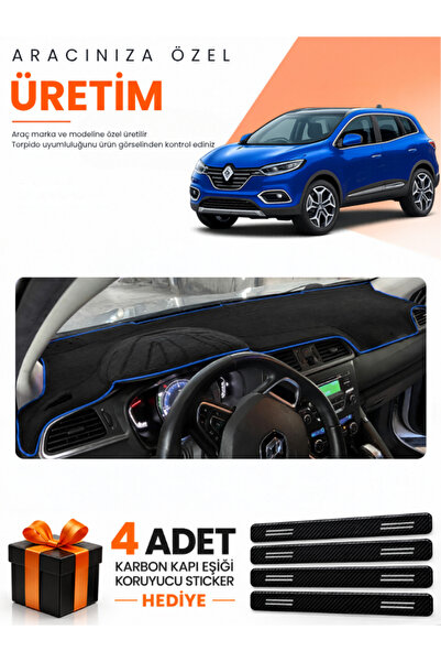 e-biz Renault Kadjar (2015-2022) Compatible Dashboard Protection Cover Auto C...