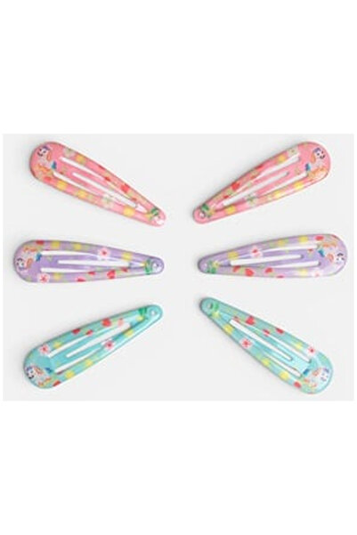 OEM Clame de Par Unicorn pentru Copii 5cm - 6buc