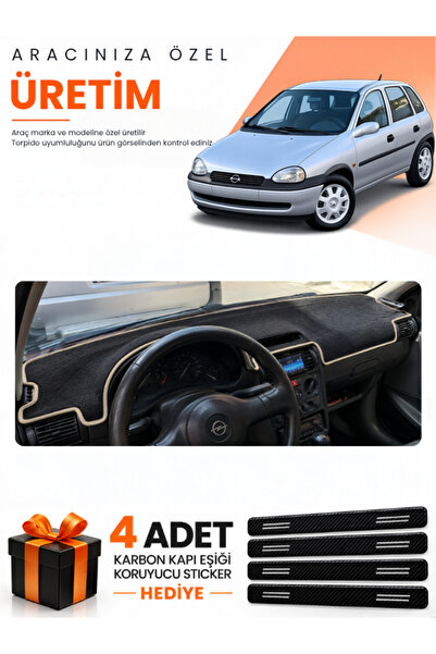 e-biz Opel Corsa B (1992-2000) Compatible Dashboard Protection Cover Auto Cov...