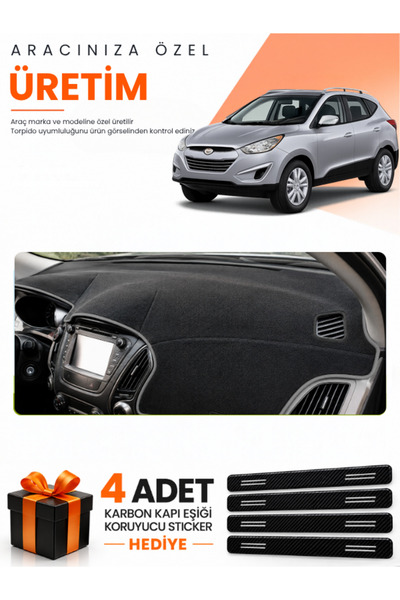 e-biz Hyundai Tucson (2009-2015) Compatible Dashboard Protection Cover Auto C...