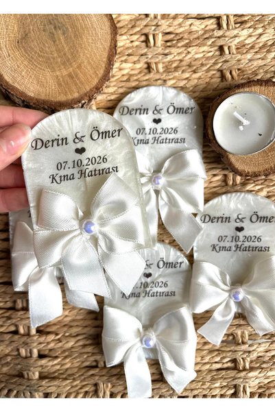 TURKAFONE Kurdaleli Epoksi Magnet Söz, Nikah, Nişan, Düğün Hediyelik (10 ADET)