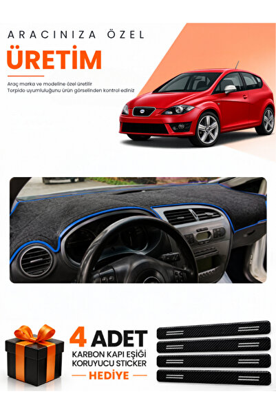 e-biz Seat Leon (2005-2012) Compatible Dashboard Protection Cover Auto Cover ...
