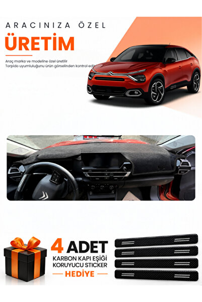 e-biz Citroen C4 Without Display (2020-2026) Compatible Dashboard Protection ...