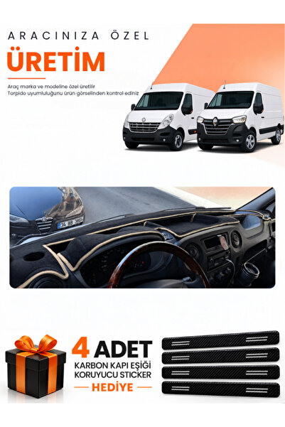 e-biz Renault Master (2011-2021) Compatible Dashboard Protection Cover Auto C...