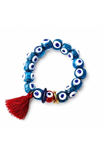 B Design jewelry Mati Blue Evil Eye Bracelet