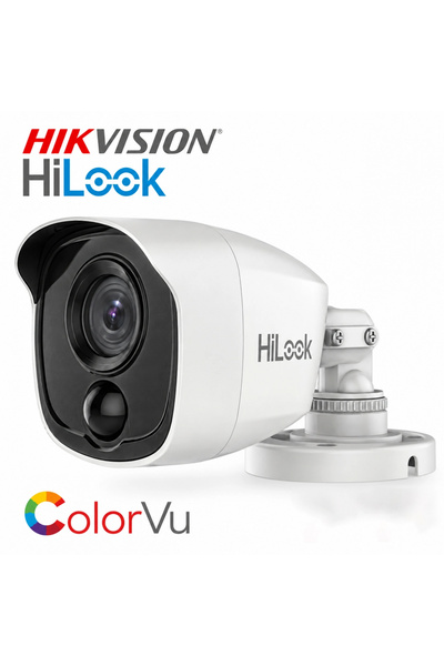 Hilook Hikvision THC-B120-MPIRL 2MP 3.6mm Işıklı Uyarı Alarm TVI/AHD/CVI/CVBS...