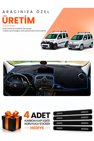 e-biz Renault Kangoo 3 (2010-2018) Compatible Dashboard Protection Cover Auto...