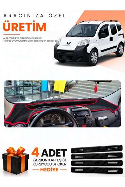 e-biz Peugeot Bi̇pper (2007-2020) Compatible Torpedo Protection Cover Auto Co...