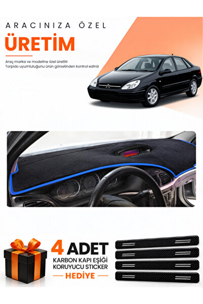 e-biz Ci̇troen C5 (2001-2004) Compatible Dashboard Protection Cover Auto Cove...