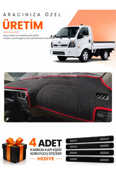e-biz Kia Bongo (2020-2024) Compatible Dashboard Protection Cover Auto Cover ...