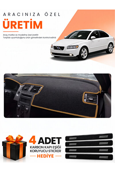 e-biz Volvo S40 (2008-2012) Compatible Dashboard Protection Cover Auto Cover ...