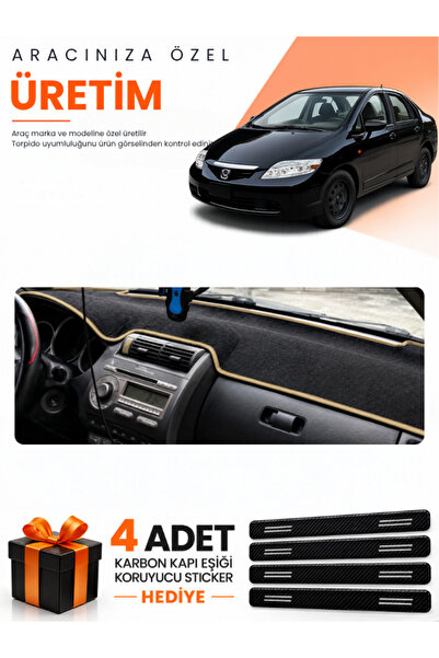 e-biz Honda City (2002-2007) Compatible Dashboard Protection Cover Auto Cover...