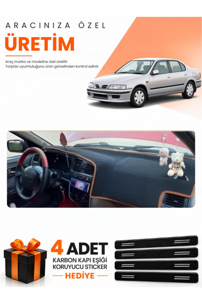 e-biz Nissan Primera P11 (1996-2000) Compatible Torpedo Protection Cover Auto...