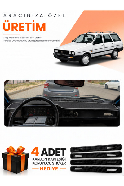 e-biz Renault 12 Toros Without Cover (1969-2000) Compatible Torpedo Protectio...