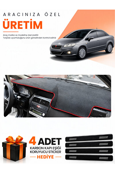 e-biz Fiat Linea (2007-2015) Compatible Dashboard Protection Cover Auto Cover...