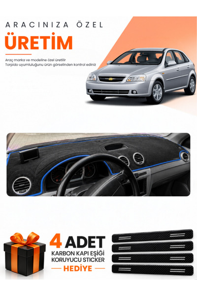 e-biz Chevrolet Lacetti (2002-2009) Compatible Torpedo Protection Cover Auto ...
