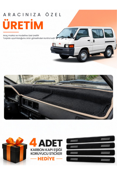 e-biz Mitsubishi L300 (1986-1999) Compatible Torpedo Protection Cover Auto Co...