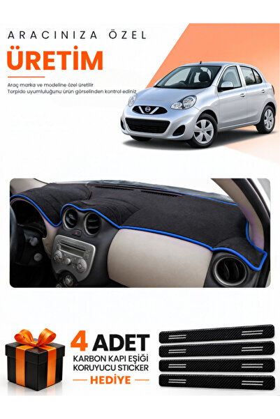 e-biz Nissan Micra March (2010-2016) Compatible Torpedo Protection Cover Auto...