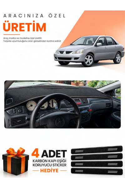 e-biz Mitsubishi Lancer (2003-2006) Compatible Dashboard Protection Cover Aut...