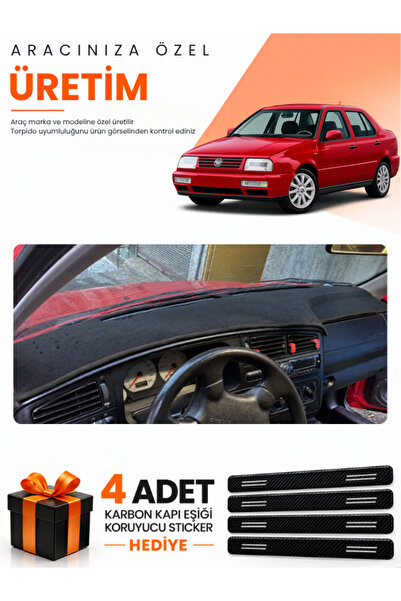 e-biz غطاء حماية توربيدو متوافق مع فولكس فاجن فينتو (1992-1998) - أسود - VW008