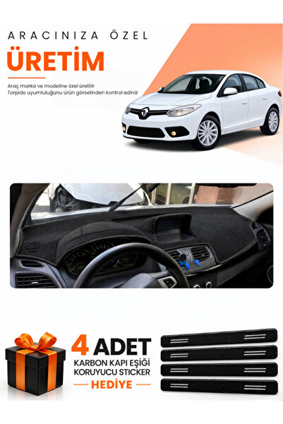 e-biz Renault Fluence Large Screen (2009-2016) Compatible Dashboard Protectio...
