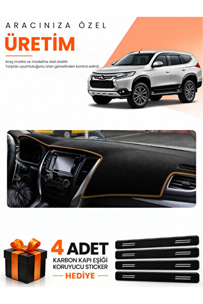 e-biz Mitsubishi Pajero Sport (2015-Onwards) Compatible Dashboard Protection ...