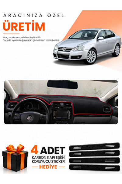 e-biz Volkswagen Jetta (2007-2011) Compatible Dashboard Protection Cover Auto...