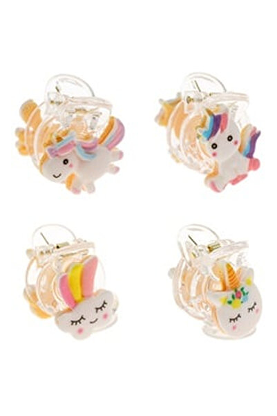 OEM Clame Par Unicorn pentru Copii 2cm - 4buc