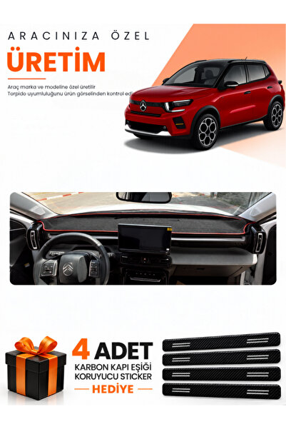 e-biz Citroen C3 Aircross (2017-2021) Compatible Torpedo Protection Cover Aut...