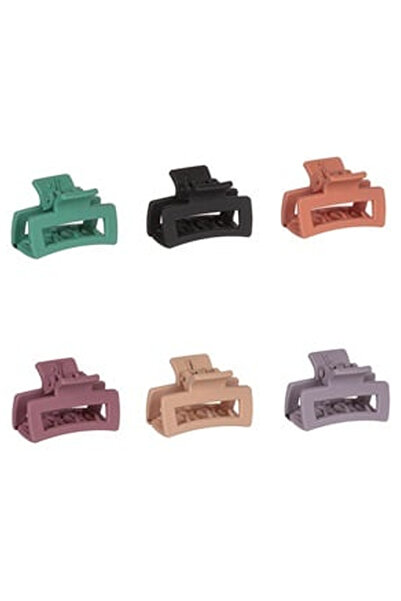 OEM Clame Par de Diferite Culori Mate pentru Femei 4cm - 6buc