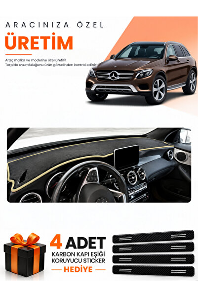 e-biz Mercedes Glc (2015-2020) Compatible Dashboard Protection Cover Auto Cov...